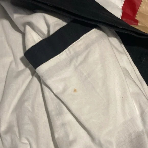 Jeff Hamilton San Francisco 49ers leather trim jacket XL - Picture 16 of 16